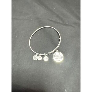Alex and Ani‎ MLB Boston Red Sox Fenway Park Charm Bracelet Bangle Silver Tone